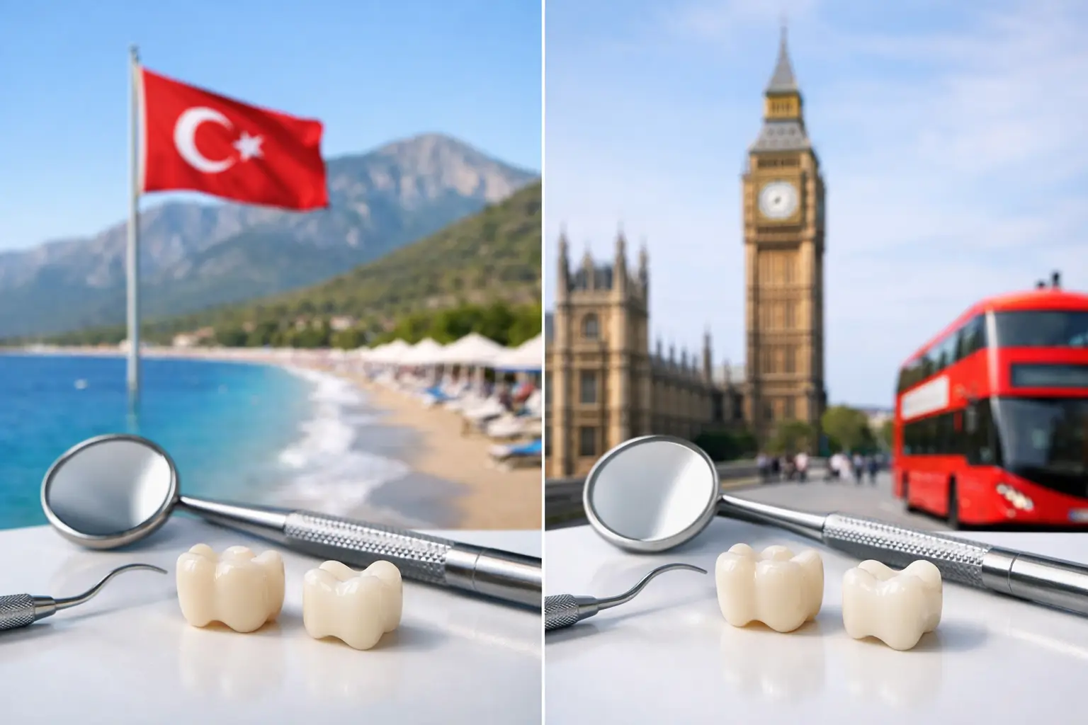 Dental Crowns in Turkey or the UK: Which Wins?