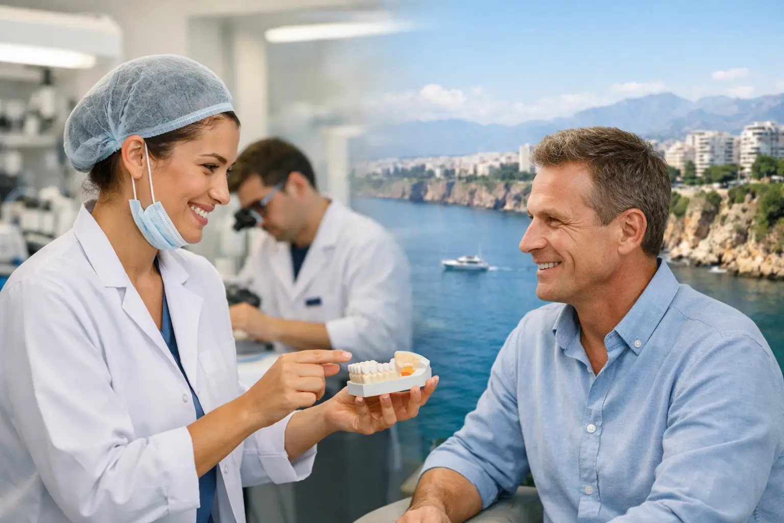 How Turkish Dental Labs Work for Overseas Patients