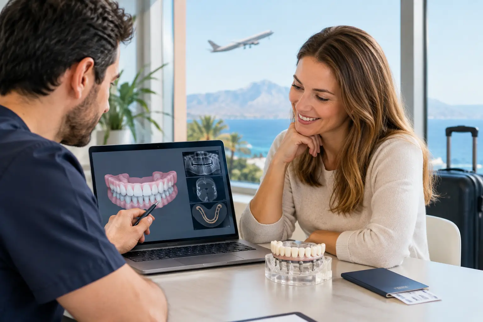 Full Arch Treatment Planning Before You Fly